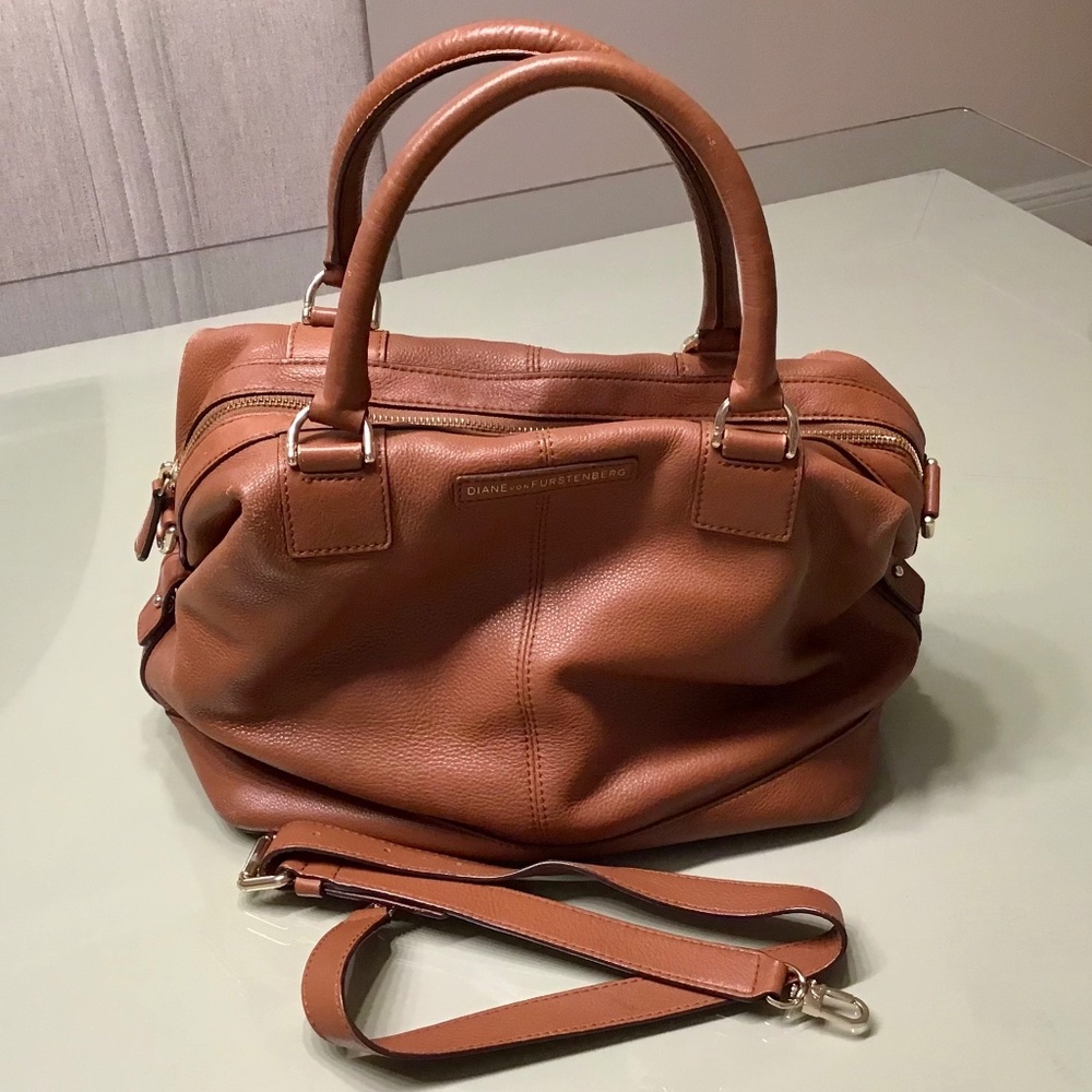 Diane Von Furstenberg Camel Purse